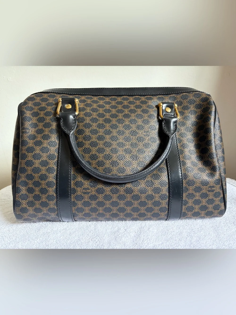 Authentic Celine Macadam Handbag